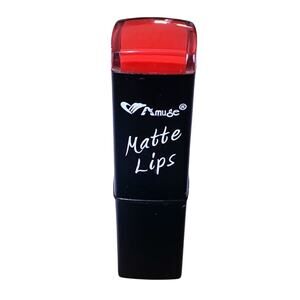 Amuse Lipstick Matte Lip Color Blush Stick Long Lasting 7272-N9 Red Make Up USA